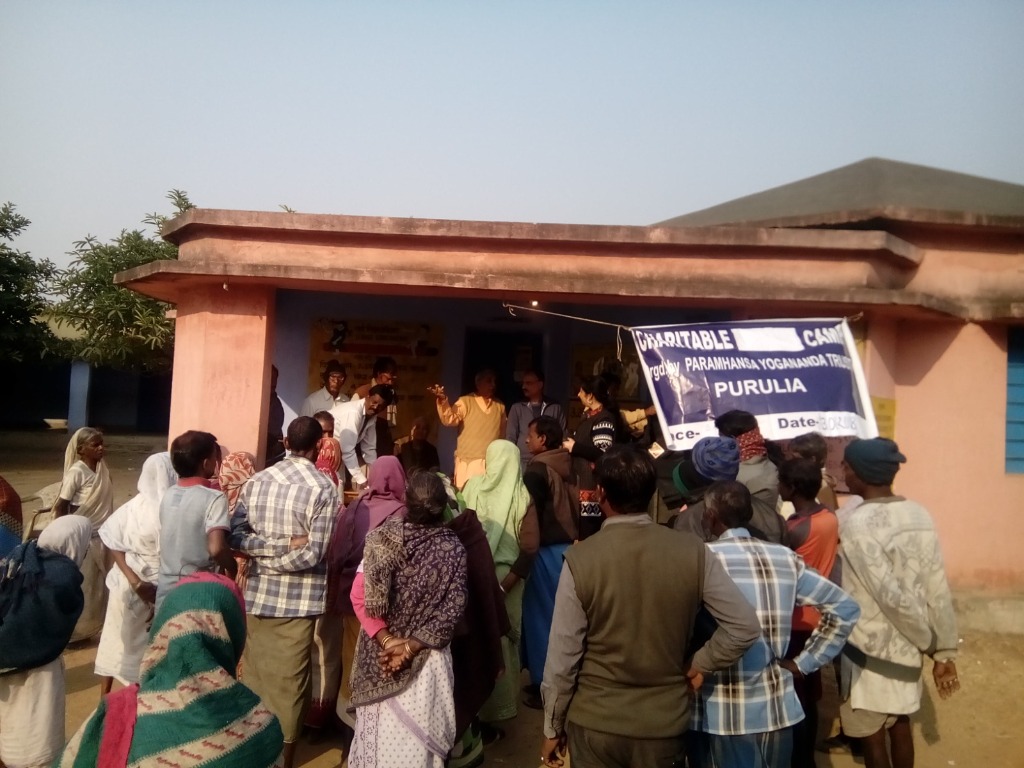 Rural Eye Camp Setup